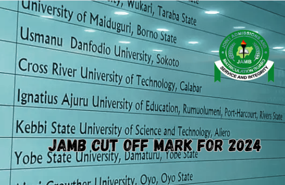 JAMB Cut Off Mark For 2024 – [State]-[Federal] And Private Universities