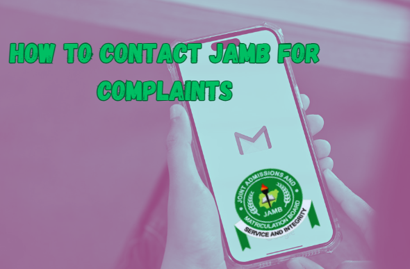 how to complain to jamb for errors