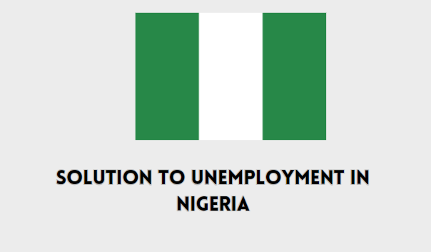10 Solution To Unemployment in Nigeria A Closer Look- Causes & Solution