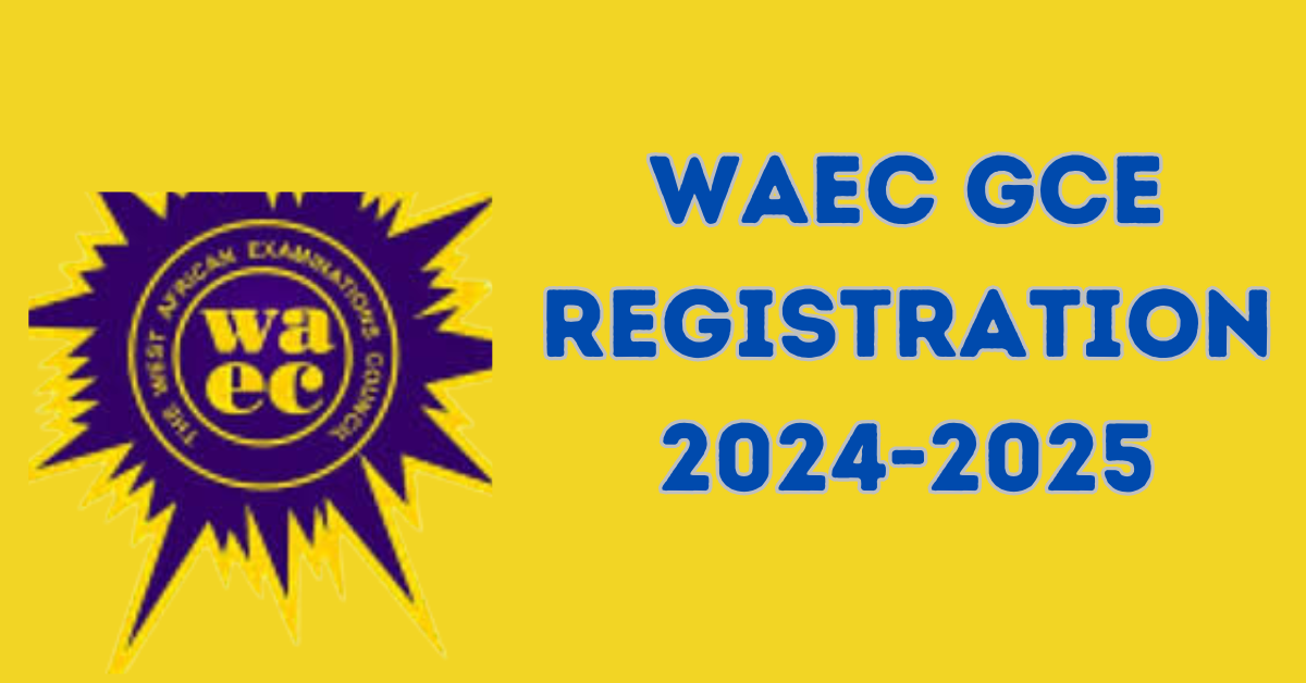 Waec GCE registration 20242025 Sales Of Form First and Second Series