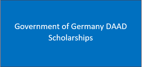 Government of Germany DAAD Scholarships 2024/2025